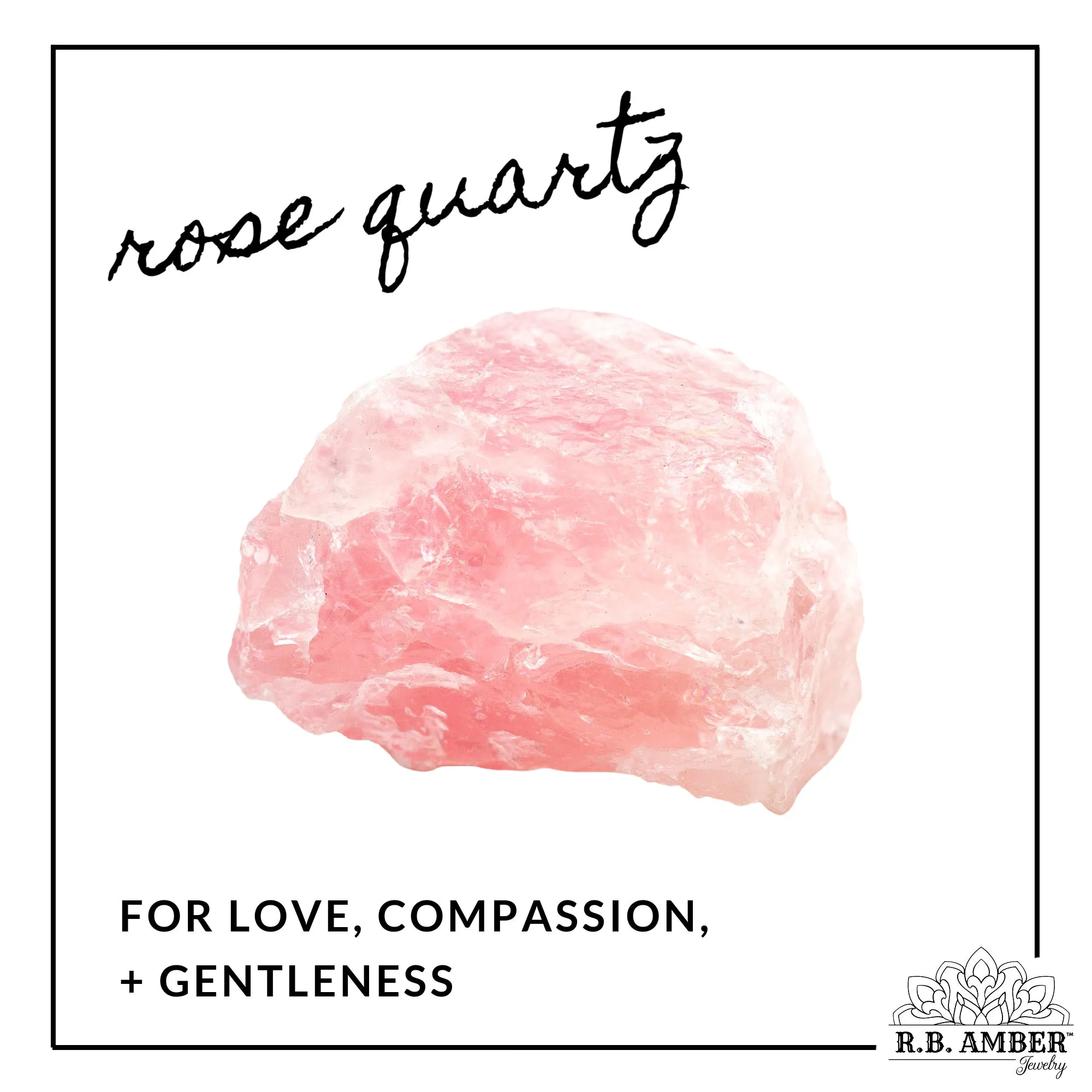 Adults | Rose Quartz   Honey Amber Bracelet