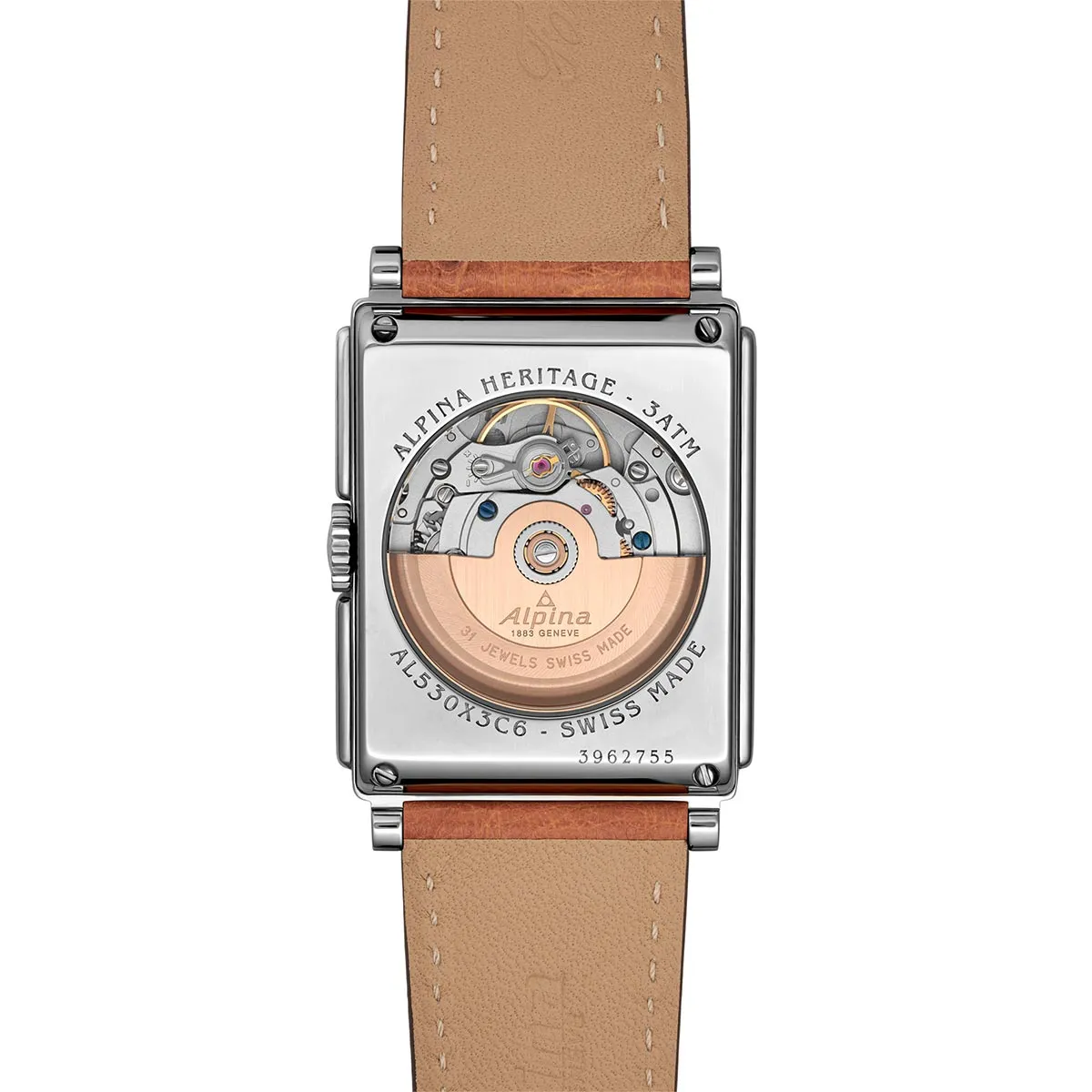 Alpina Heritage Carrée Automatic AL-530SAC3C6