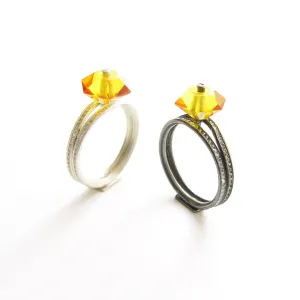 Amber ring