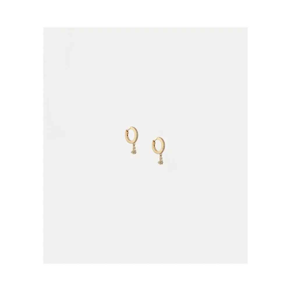 Brandita Orb Hoop Earrings - Gold -  62030062-02R102-CN