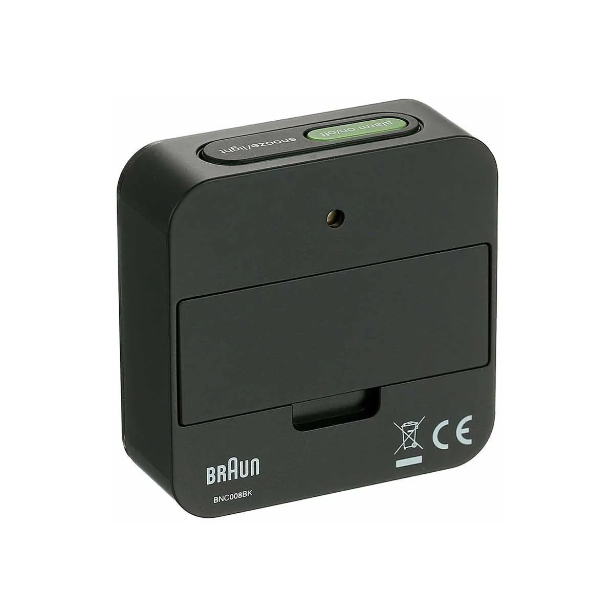 Braun Digital Travel Alarm Clock BNC008BK