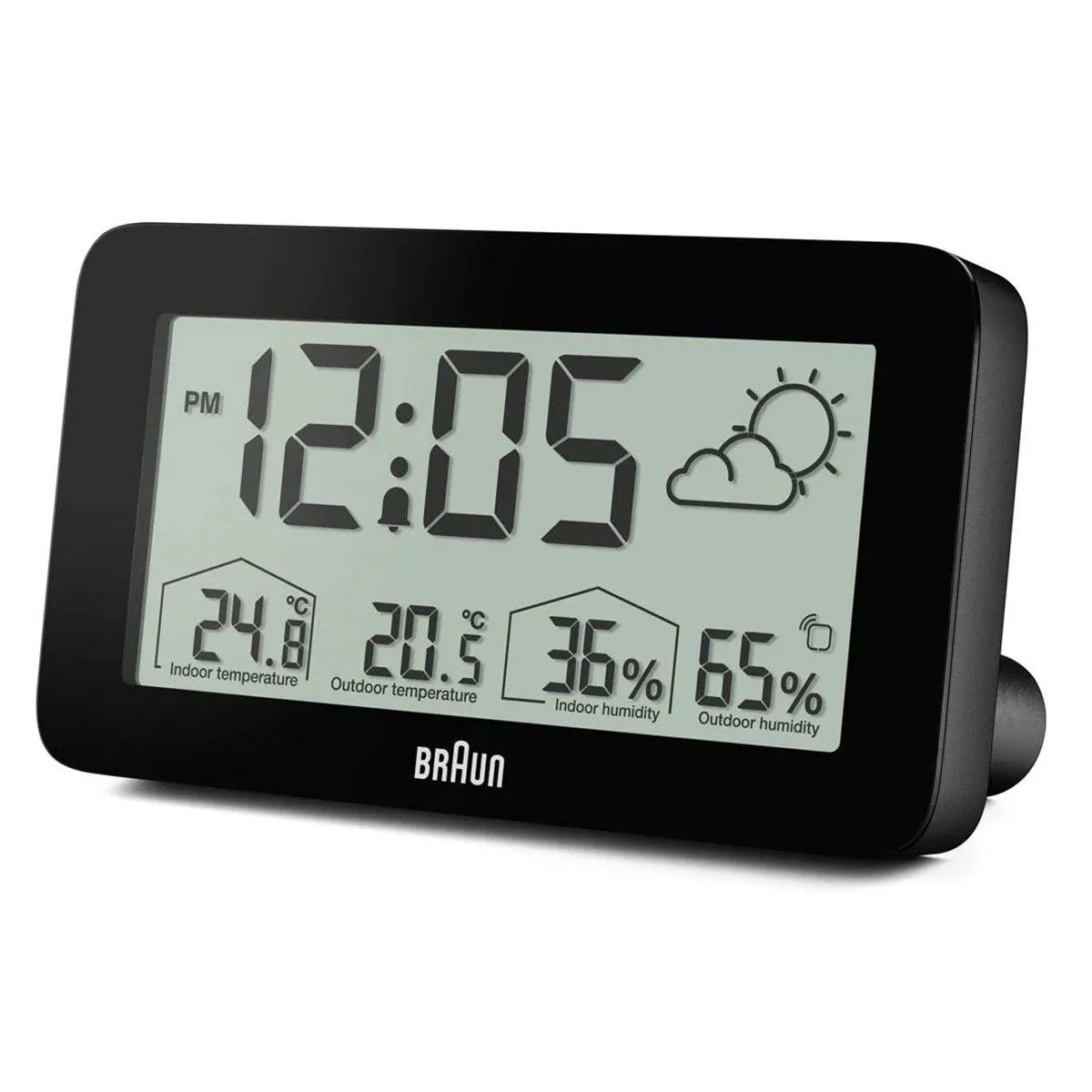 Braun Digital Weather Station Clock BC13BP