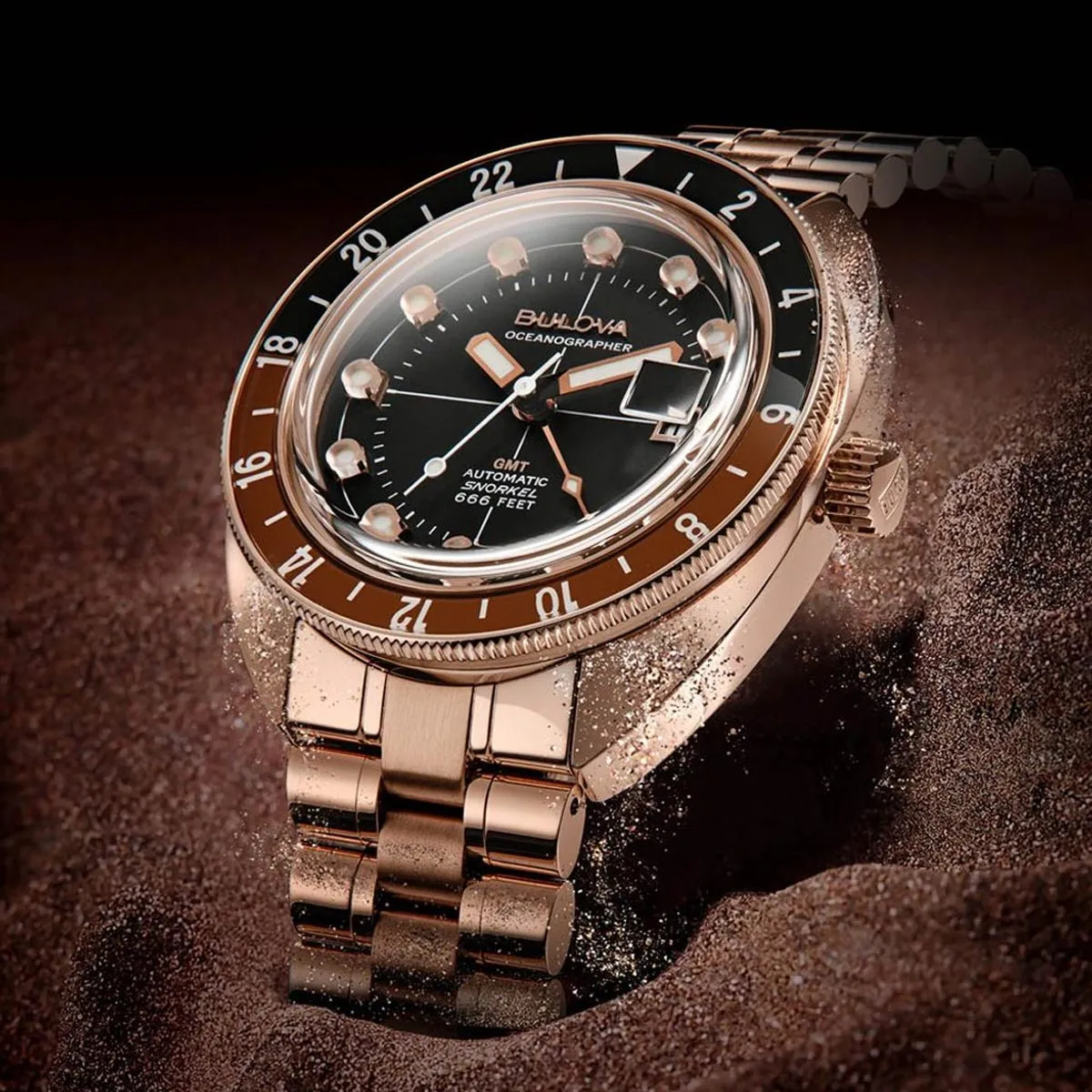 Bulova Oceanographer Devil Diver GMT 97B215