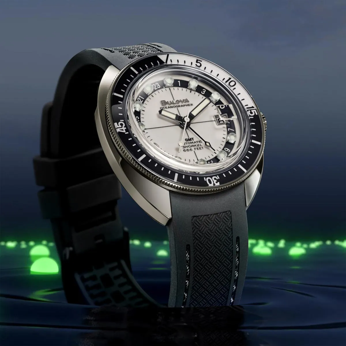 Bulova Oceanographer Devil Diver GMT 98B407