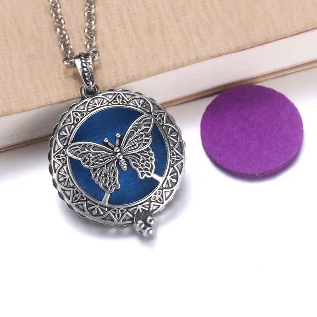 Essential Oil / Perfume Diffusing Locket Necklace