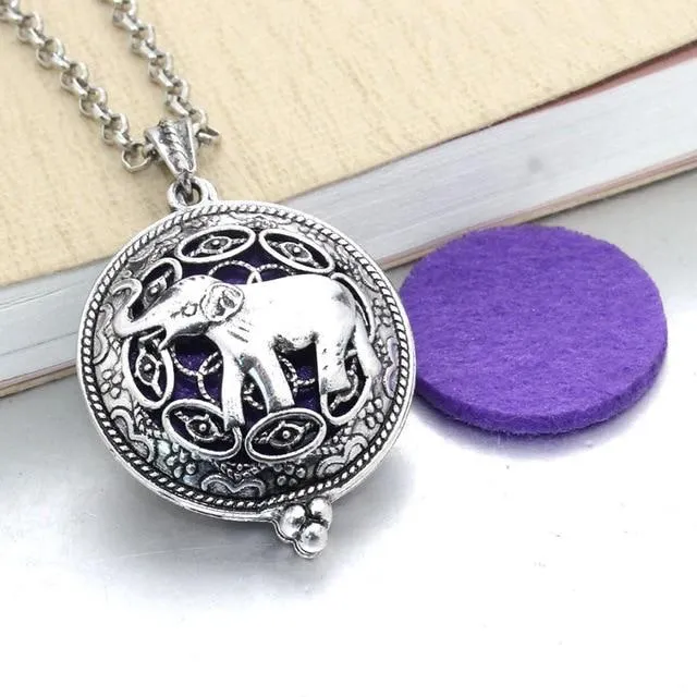 Essential Oil / Perfume Diffusing Locket Necklace