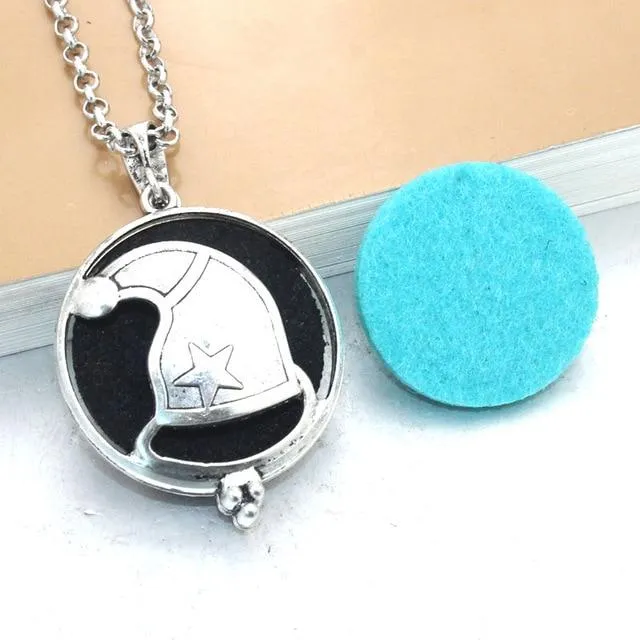 Essential Oil / Perfume Diffusing Locket Necklace