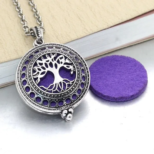 Essential Oil / Perfume Diffusing Locket Necklace