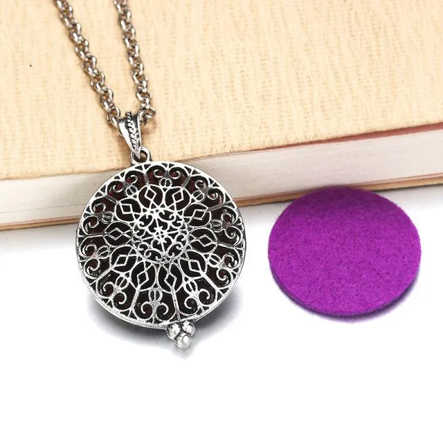 Essential Oil / Perfume Diffusing Locket Necklace