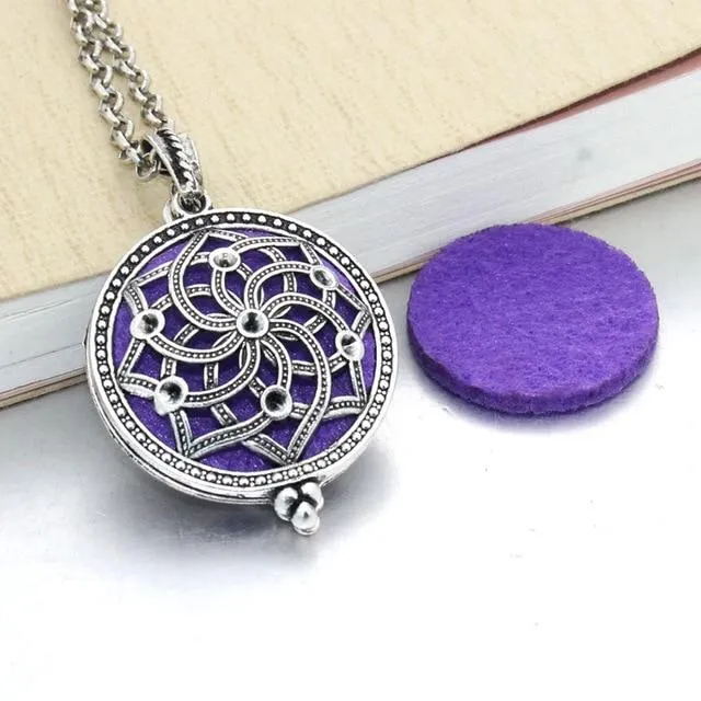 Essential Oil / Perfume Diffusing Locket Necklace