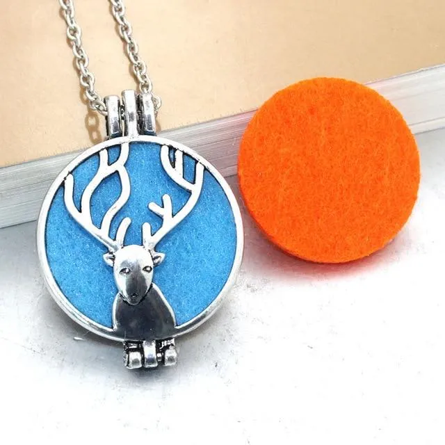 Essential Oil / Perfume Diffusing Locket Necklace