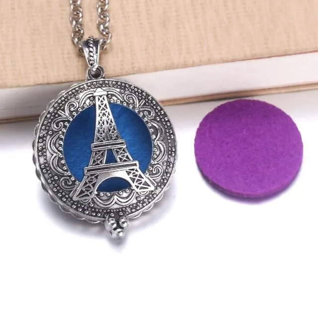 Essential Oil / Perfume Diffusing Locket Necklace