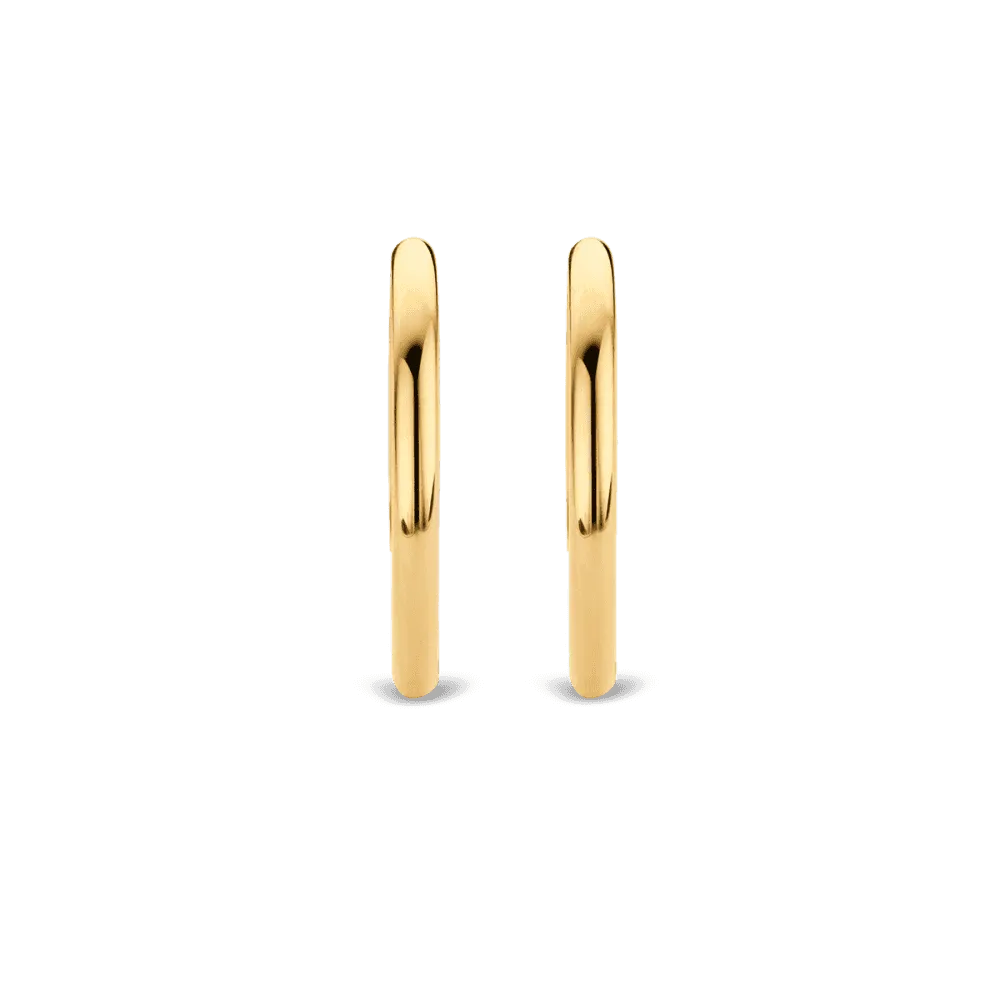 Milano Hoop Earrings - Gold - 7782SY