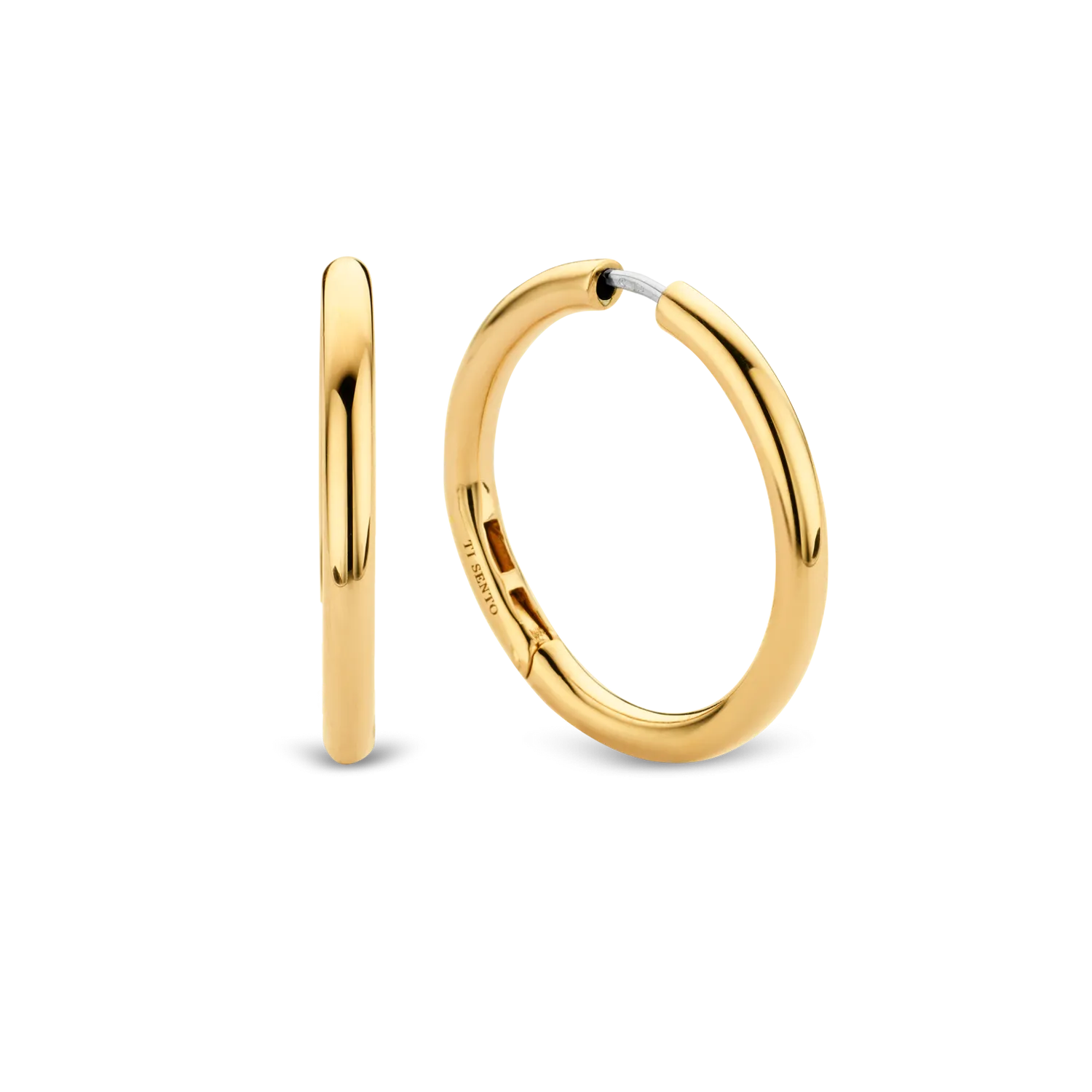 Milano Hoop Earrings - Gold - 7782SY