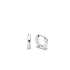 Milano Hoop Earrings - Silver - 7210SI