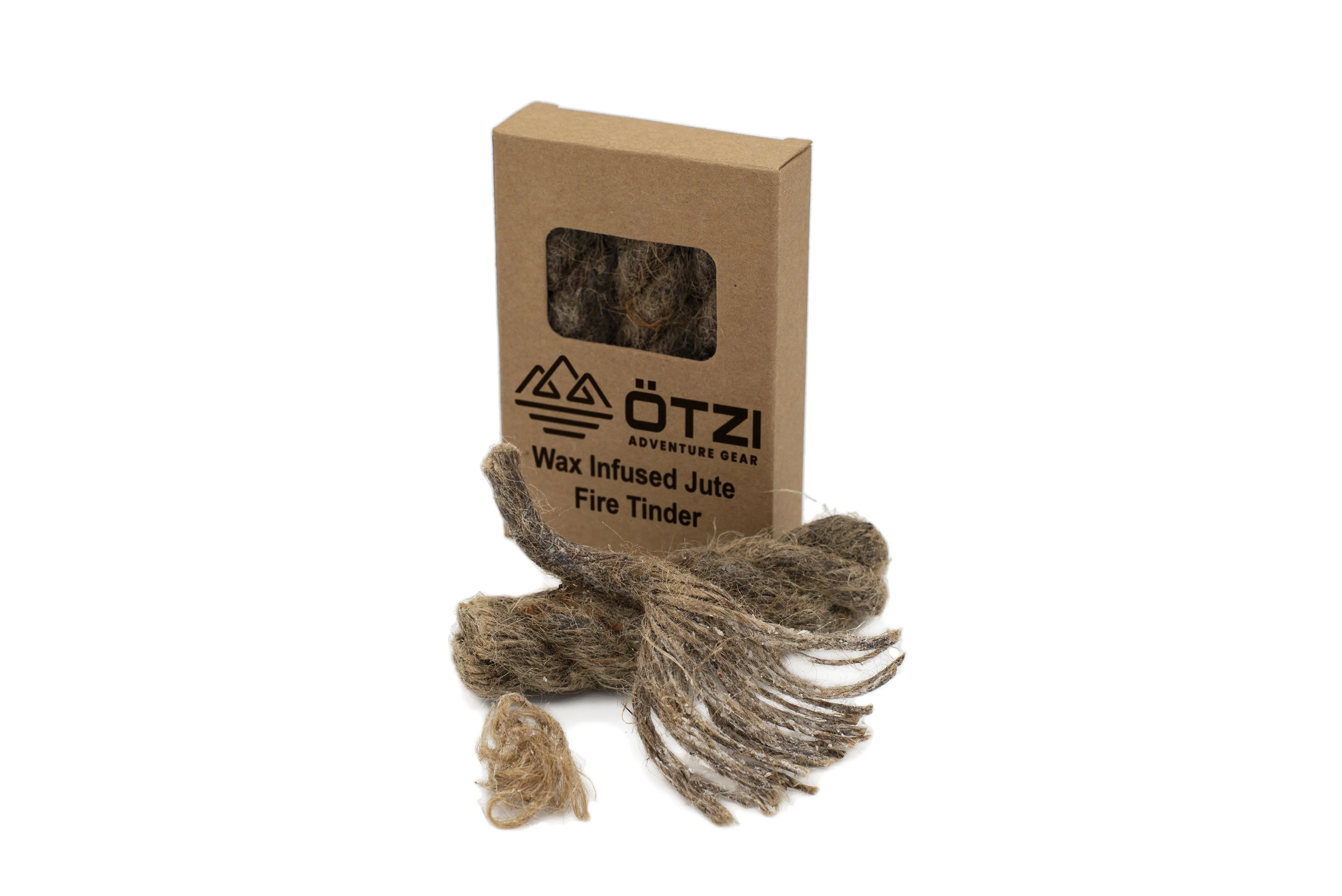 Otzi Wax Infused Jute Fire Tinder