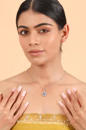 Pearlfect Evil Eye Star Locket