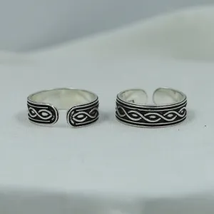Pure 925 Hallmarked Toe Ring 8166-22
