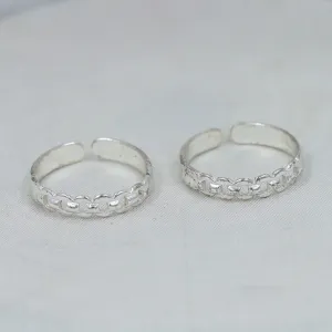 Pure Silver Toe Ring 14858-1999