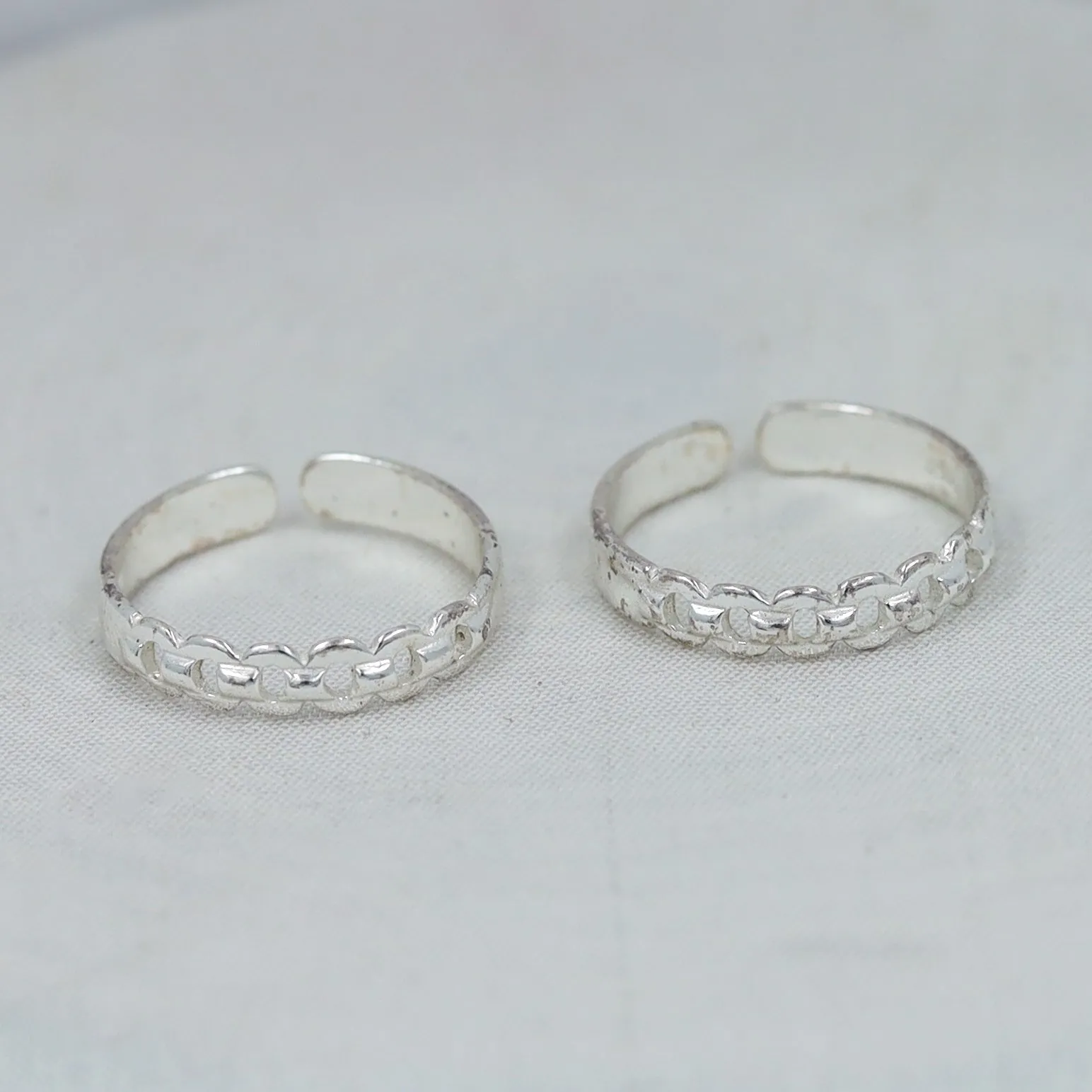 Pure Silver Toe Ring 14858-1999