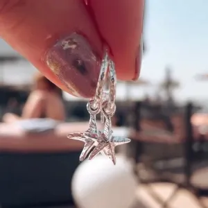 Starfish Charm Earrings