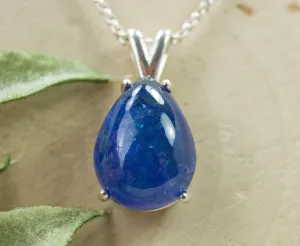Tanzanite Pendant; Natural Tanzanian Tanzanite; 15.010cts