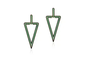 The Divine Emerald Earrings