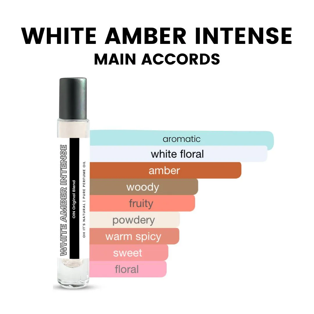 WHITE AMBER INTENSE PERFUME OIL